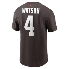 Nike Deshaun Watson Cleveland Browns Player Name & Number T-Shirt Brown