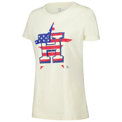 Houston Astros New Era Women's Vintage T-Shirt - Cream - New Era Lifestyle