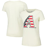 Arizona Diamondbacks New Era Women's Vintage T-Shirt - Cream - New Era Online