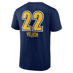 Christian Yelich Milwaukee Brewers Name & Number Fastball T-Shirt - Navy - MLB Online