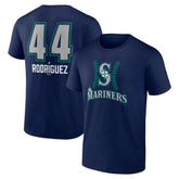 Julio Rodríguez Seattle Mariners Name & Number Fastball T-Shirt - Navy - MLB Online