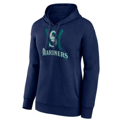 Julio Rodríguez Seattle Mariners Women's Name & Number Fastball Pullover Hoodie - Navy - MLB Discount