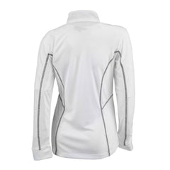 Athletics Columbia Women's Omni-Wick Shotgun Quarter-Zip Pullover Top - White - Columbia Lifestyle