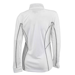Texas Rangers Columbia Women's Omni-Wick Shotgun Quarter-Zip Pullover Top - White - Columbia on Sale