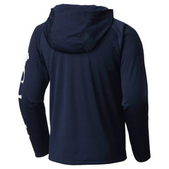 Atlanta Braves Columbia Youth Terminal Tackle Long Sleeve Hoodie T-Shirt - Navy - Columbia Discount
