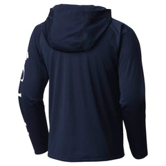 Milwaukee Brewers Columbia Youth Terminal Tackle Long Sleeve Hoodie T-Shirt - Navy - Columbia Sale