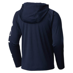 New York Yankees Columbia Youth Terminal Tackle Long Sleeve Hoodie T-Shirt - Navy - Columbia Online
