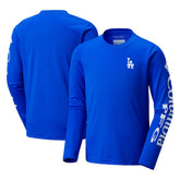 Los Angeles Dodgers Columbia Youth Terminal Tackle Long Sleeve T-Shirt - Royal - Columbia on Sale
