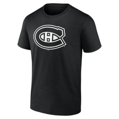 Montreal Canadiens Personalized Name & Number Monochrome T-Shirt - Black - NHL 201281508