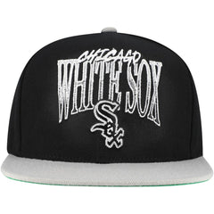 Chicago White Sox Mitchell & Ness Rise Up Snapback Hat - Black - Mitchell & Ness Sale