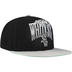 Chicago White Sox Mitchell & Ness Rise Up Snapback Hat - Black - Mitchell & Ness Sale