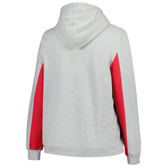 Philadelphia Phillies Profile Women's Plus Size Pullover Jersey Hoodie - Heather Gray - MLB on Sale
