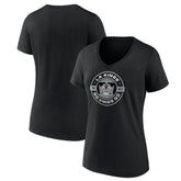 Los Angeles Kings Women's Native V-Neck T-Shirt - Black - NHL 201291155