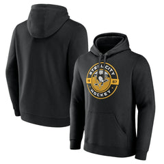 Pittsburgh Penguins Native Pullover Hoodie - Black - NHL 201291237
