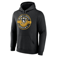 Pittsburgh Penguins Native Pullover Hoodie - Black - NHL 201291237