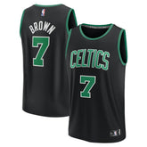 Jaylen Brown Boston Celtics Fast Break Replica Player Jersey Statement Edition Black | Fanatics Lifestyle
