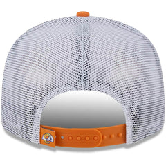 Los Angeles Rams New Era Citrus 9FIFTY Trucker Snapback Hat Orange