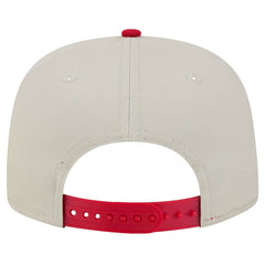 Arizona Cardinals New Era Athletic Golfer Snapback Hat Stone/Cardinal