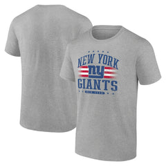 New York Giants Americana Team T-Shirt Heather Gray