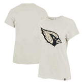 47 brand Arizona Cardinals '47 Women's Panthera Frankie T-Shirt Cream