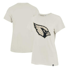 47 brand Arizona Cardinals '47 Women's Panthera Frankie T-Shirt Cream