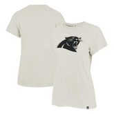 47 brand Carolina Panthers '47 Women's Panthera Frankie T-Shirt Cream