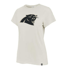 47 brand Carolina Panthers '47 Women's Panthera Frankie T-Shirt Cream