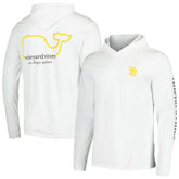 San Diego Padres Vineyard Vines Long Sleeve Hoodie T-Shirt - White - MLB Online