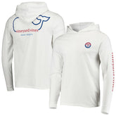 Texas Rangers Vineyard Vines Long Sleeve Hoodie T-Shirt - White - MLB Discount