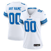 Nike Detroit Lions Women's Custom Game Jersey White