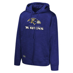 Baltimore Ravens Streak Fleece Pullover Hoodie Purple