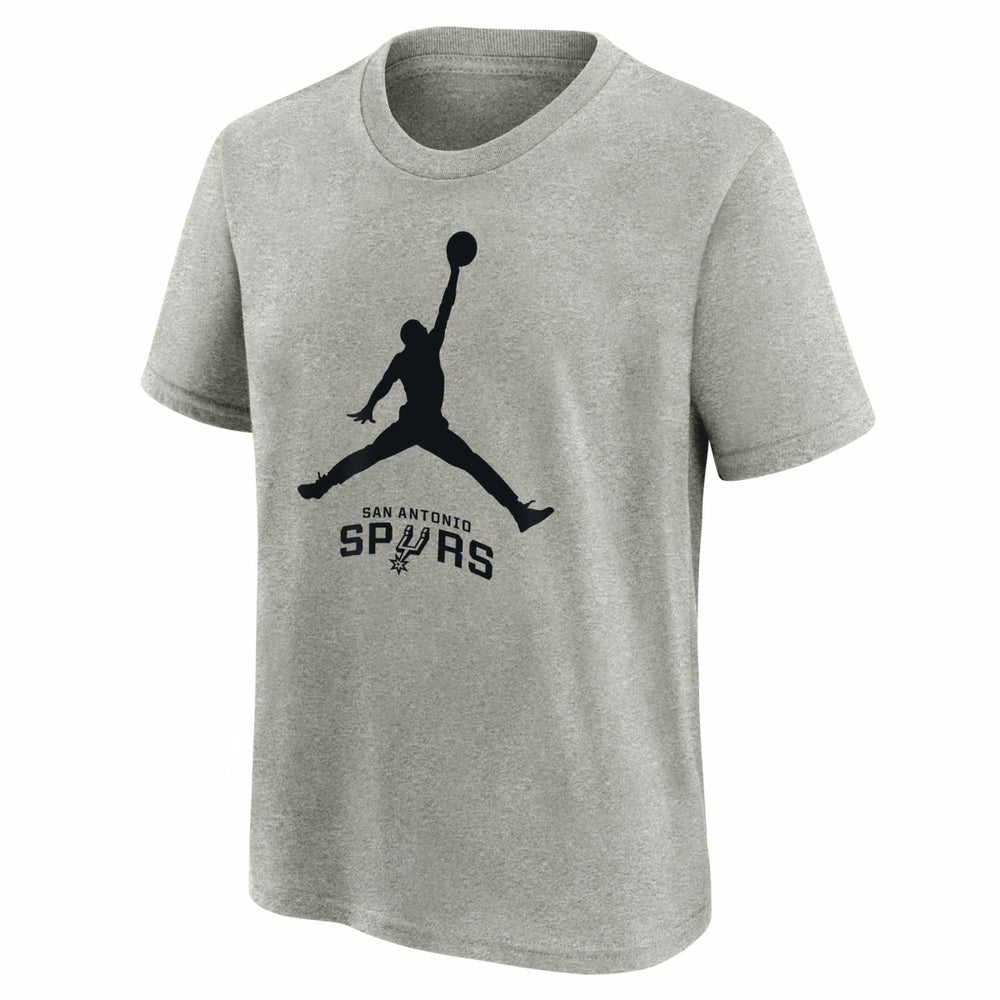 San Antonio Spurs Jordan Brand Preschool Essential Jumpman T-Shirt Silver