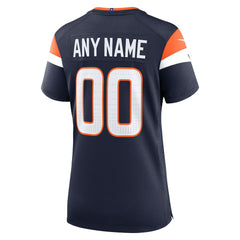 Nike Denver Broncos Women's Alternate Mile High Collection Custom Game Jersey Navy