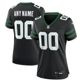 Nike New York Jets Women's Alternate Custom Game Jersey Legacy Black