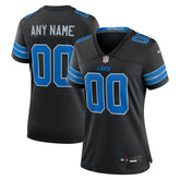 Nike Detroit Lions Women's Alternate Custom Game Jersey Black