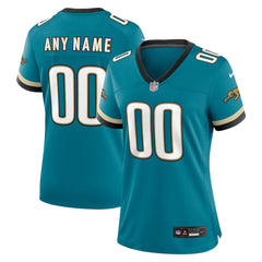 Nike Jacksonville Jaguars Women's Prowler Throwback Custom Game Jersey Teal