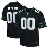 Nike New York Jets Youth Alternate Custom Game Jersey Black