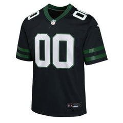 Nike New York Jets Youth Alternate Custom Game Jersey Black