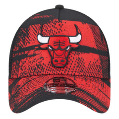 Chicago Bulls Tip Off A-Frame Trucker 9FORTY Adjustable Hat Black/Red | New Era outlet