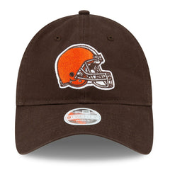 Cleveland Browns New Era Women's Core Classic 9TWENTY Adjustable Hat Brown