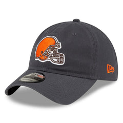 Cleveland Browns New Era Core Classic Graph 9TWENTY Adjustable Hat Graphite