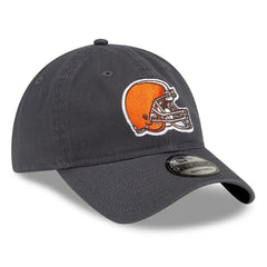 Cleveland Browns New Era Core Classic Graph 9TWENTY Adjustable Hat Graphite