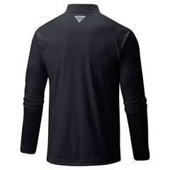 Baltimore Orioles Columbia Terminal Tackle Omni-Shade Raglan Quarter-Zip Pullover Top - Black - Columbia on Sale