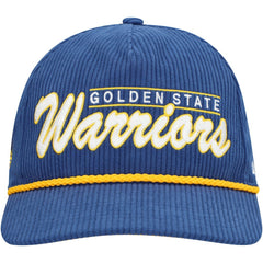 Golden State Warriors '47 Double Header Sidepatch Cord Hitch Adjustable Hat for sale Royal | 47 brand US