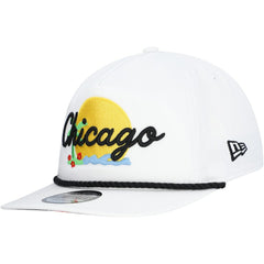Chicago Bulls Island Oasis Golfer Snapback Hat White | New Era US