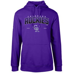 Colorado Rockies Levelwear Podium Doubleheader Pullover Hoodie - Purple - MLB Online