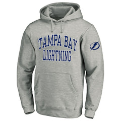Tampa Bay Lightning Fanatics Big & Tall Fleece Pullover Hoodie - Heather Gray - NHL 201302791