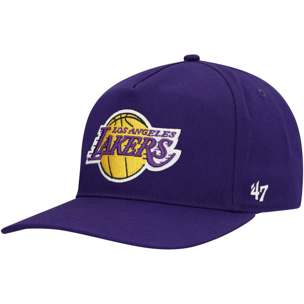 Los Angeles Lakers '47 Core Logo Hitch Adjustable Hat Purple | 47 brand