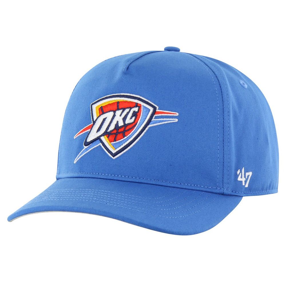 Oklahoma City Thunder '47 Core Logo Hitch Adjustable Hat Blue | 47 brand
