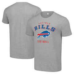 Buffalo Bills Starter Logo T-Shirt Heather Gray